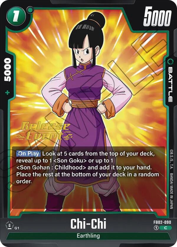 Chi-Chi [Blazing Aura Pre-Release Cards] (ONLINE ORDER ONLY)