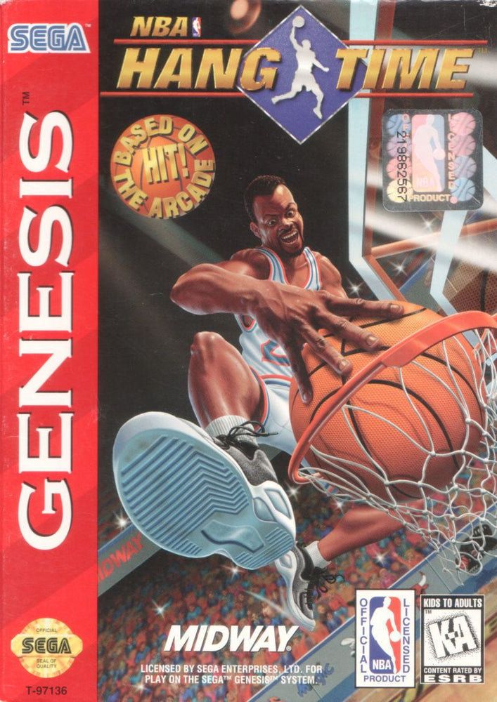 NBA Hangtime (Sega Genesis) (ONLINE ORDER ONLY)