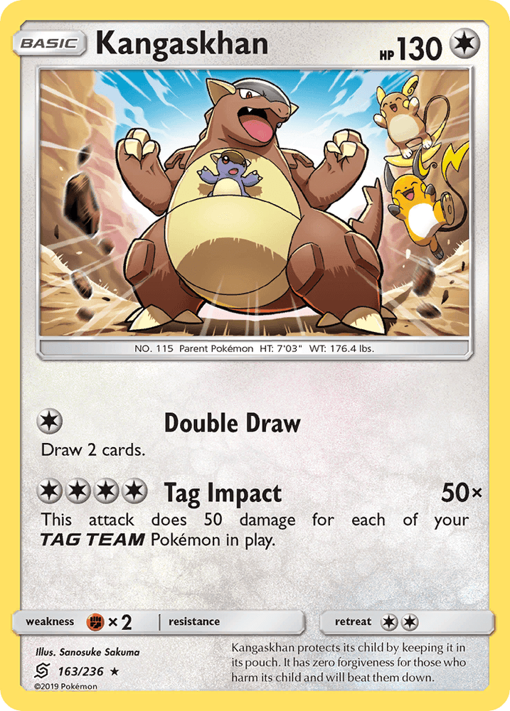 Kangaskhan (163/236) [Sun & Moon: Unified Minds] (Online Only)
