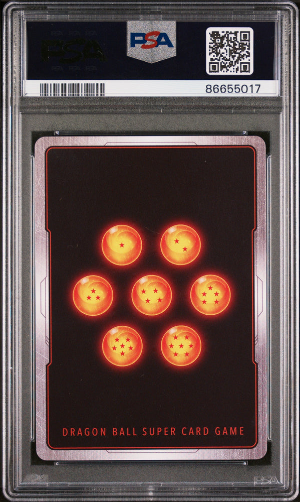 2022 DRAGON BALL SUPER DAWN OF THE Z-LEGENDS SS VEGETA, BRS/STRGTH #P-401 PSA 10 (Online Order Only)