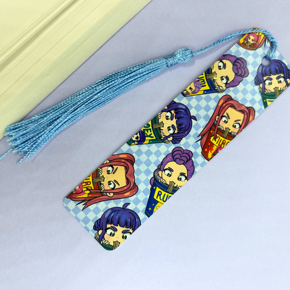 Demon Hunter's  Ramen| Metal | Standard Bookmark (ONLINE ORDER ONLY)