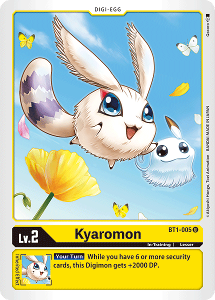 Kyaromon [BT1-005] [Release Special Booster Ver.1.0] (ONLINE ORDER ONLY)