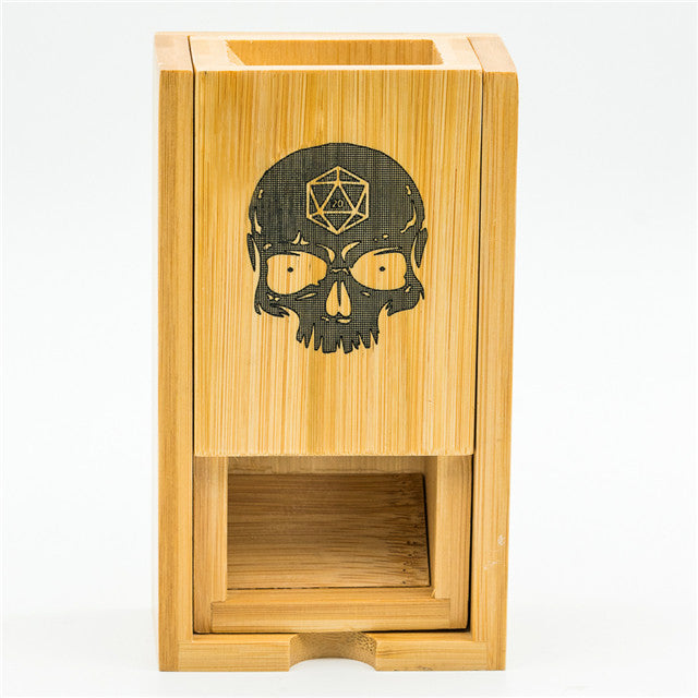 Bamboo Dice Tower Skull Dice Logo (Online Only)
