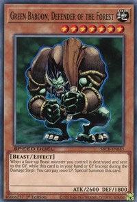Green Baboon, Defender of the Forest [SBCB-EN053] Common (ONLINE ORDER ONLY)