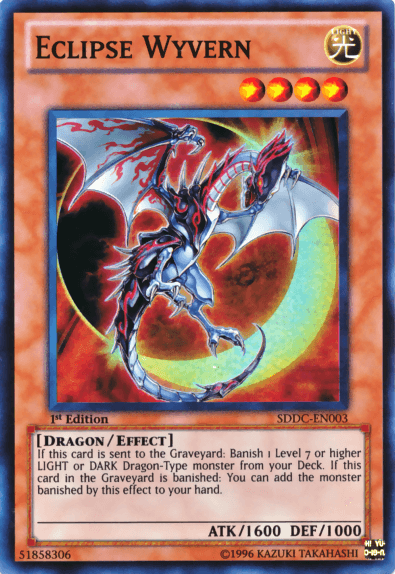 Eclipse Wyvern [SDDC-EN003] Super Rare (ONLINE ORDER ONLY)