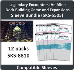 "Legendary Encounters: An Alien Deck Building Game" + Expansion Compatible Sleeve Bundle (8810 X 12) (ONLINE ORDER ONLY)