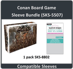 "Conan" Board Game Compatible Sleeve Bundle (8802 X 1) (ONLINE ORDER ONLY)
