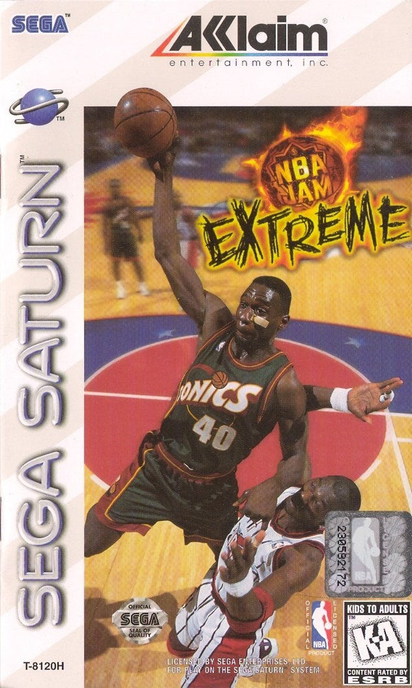 NBA Jam Extreme (Sega Saturn) (ONLINE ORDER ONLY)