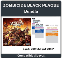 "Zombicide: Black Plague" Compatible Sleeve Bundle (8801 X 2 + 8827 X 1) (ONLINE ORDER ONLY)