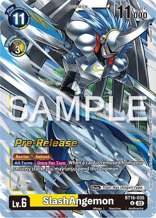 SlashAngemon [BT16-035] [Beginning Observer Pre-Release Promos] (ONLINE ORDER ONLY)