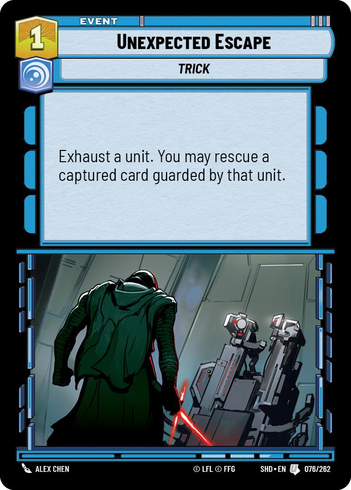 Unexpected Escape (076/262) (076/262) [Shadows of the Galaxy]
