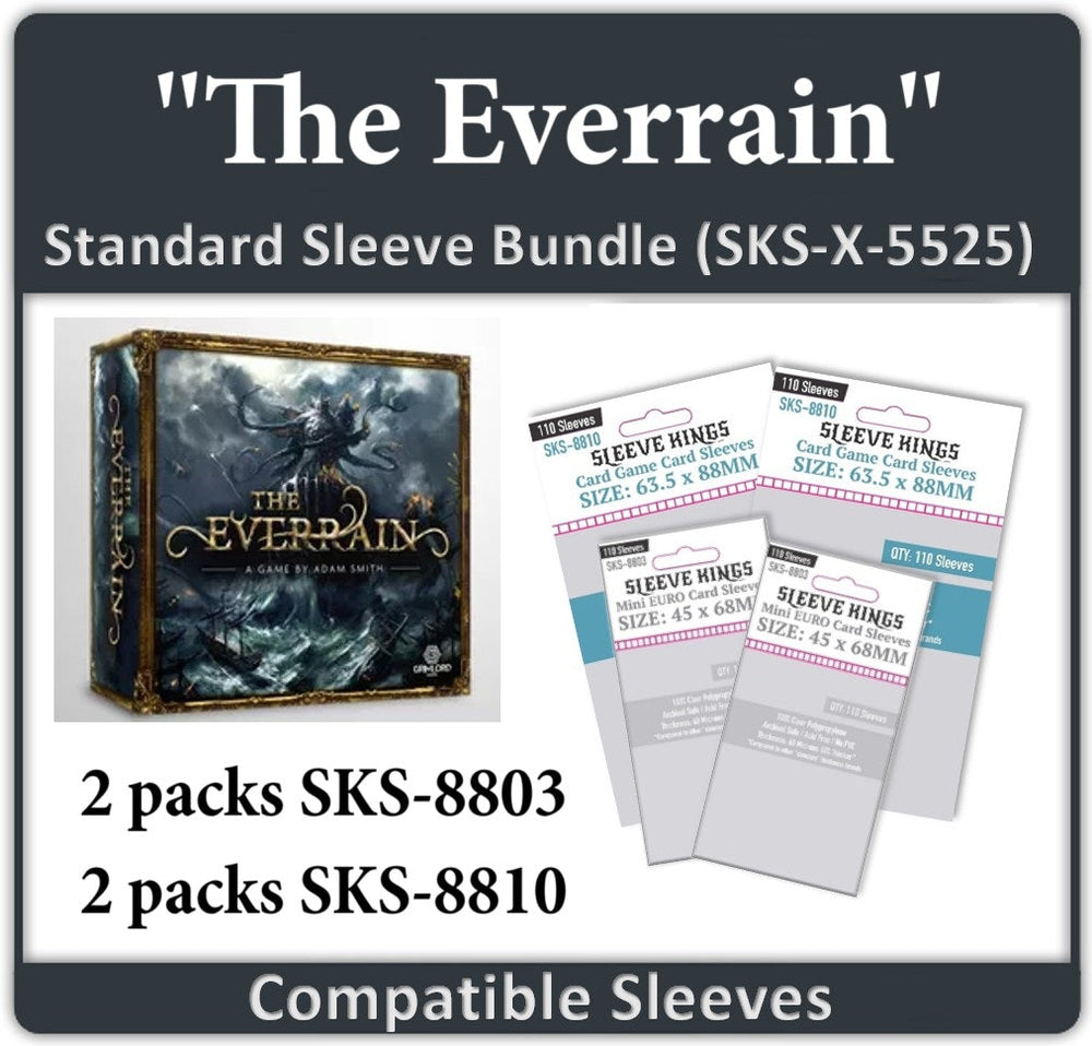 "The Everrain" Compatible Sleeve Bundle (8803 X 2 + 8810 X 2) (ONLINE ORDER ONLY)