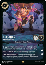 Hercules - Manipulated Hero (7/31) [Illumineer's Quest: Deep Trouble] (ONLINE ORDER ONLY)