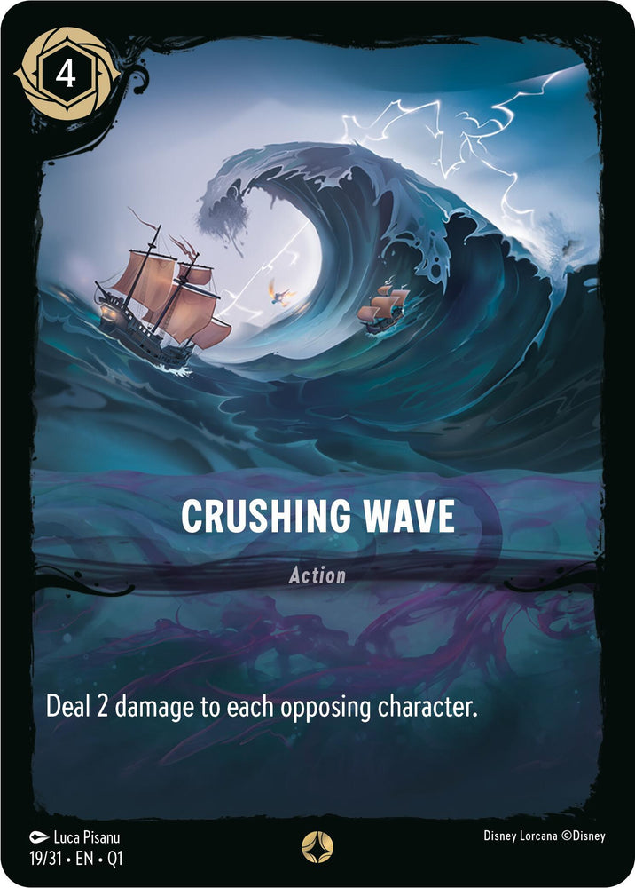 Crushing Wave (19/31) [Illumineer's Quest: Deep Trouble] (ONLINE ORDER ONLY)