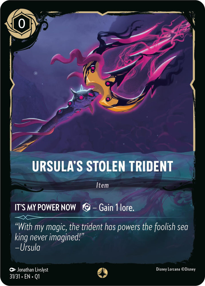 Ursula's Stolen Trident (31/31) [Illumineer's Quest: Deep Trouble] (ONLINE ORDER ONLY)