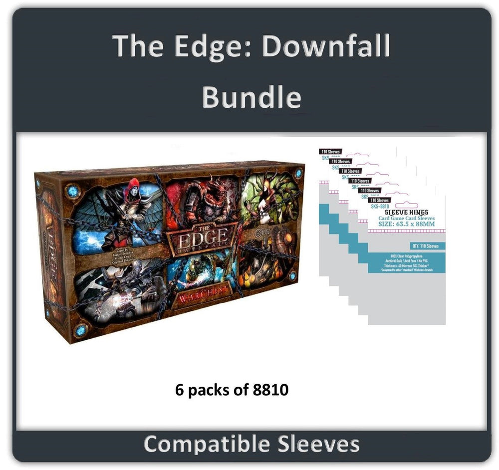 "The Edge: Dawnfall" Compatible Sleeve Bundle (8810 X  6) (ONLINE ORDER ONLY)