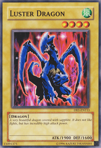 Luster Dragon [DR1-EN113] Common (ONLINE ORDER ONLY)