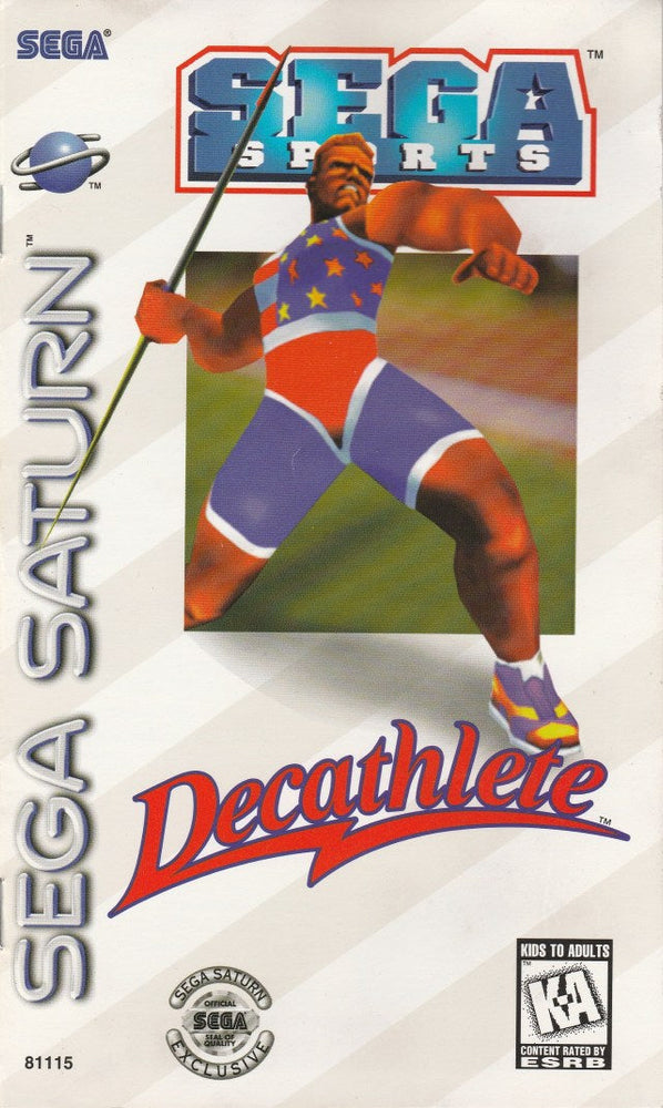 DecAthlete (Sega Saturn) (ONLINE ORDER ONLY)