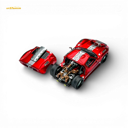 (Pre-Order) Rhino Model RM Ford GT40 - Transparent Red 1:64 (ONLINE ORDER ONLY)