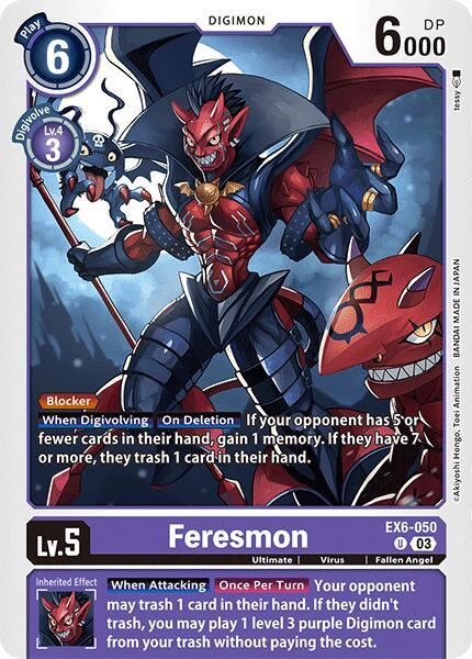 Feresmon [EX6-050] [Infernal Ascension] (ONLINE ORDER ONLY)