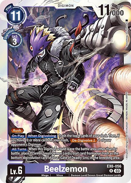 Beelzemon [EX6-056] [Infernal Ascension] (ONLINE ORDER ONLY)