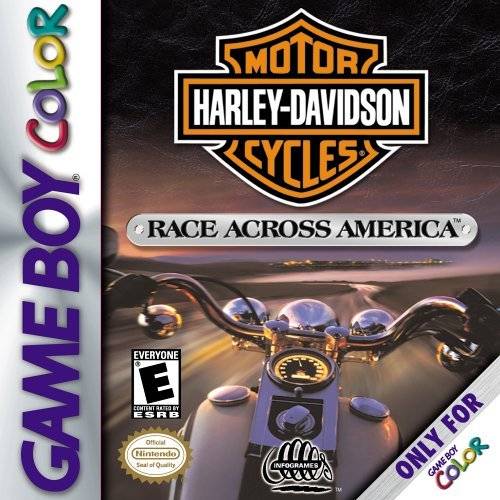 Harley Davidson: Race Across America (Gameboy Color) (ONLINE ORDER ONLY)