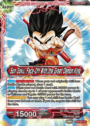 Son Goku // Son Goku, Face-Off With the Great Demon King (BT25-001) [Legend of the Dragon Balls] (ONLINE ORDER ONLY)