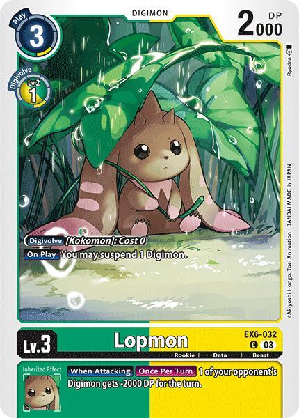 Lopmon [EX6-032] [Infernal Ascension] (ONLINE ORDER ONLY)