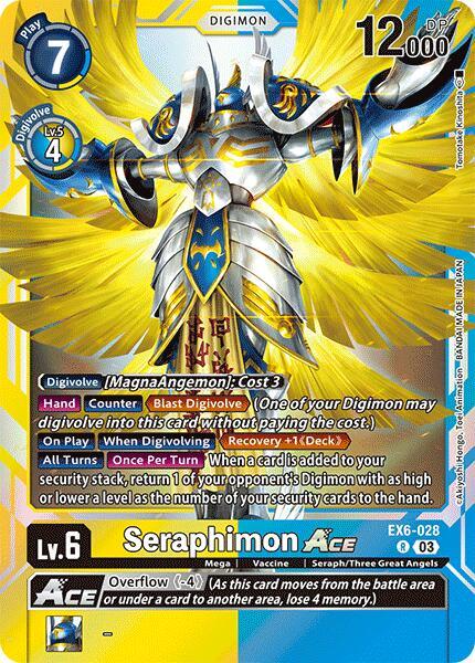 Seraphimon ACE [EX6-028] [Infernal Ascension] (ONLINE ORDER ONLY)