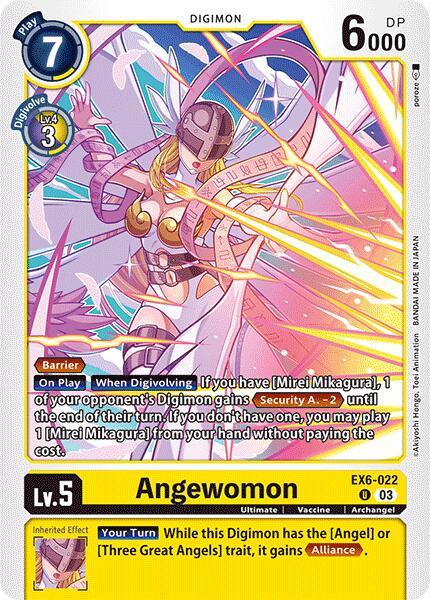 Angewomon [EX6-022] [Infernal Ascension] (ONLINE ORDER ONLY)