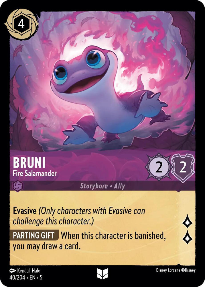 Bruni - Fire Salamander (40/204) [Shimmering Skies] (ONLINE ORDER ONLY)