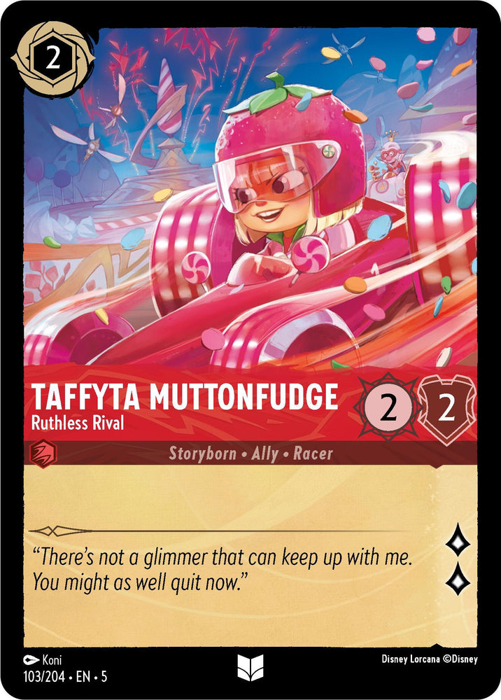 Taffyta Muttonfudge - Ruthless Rival (103/204) [Shimmering Skies] (ONLINE ORDER ONLY)