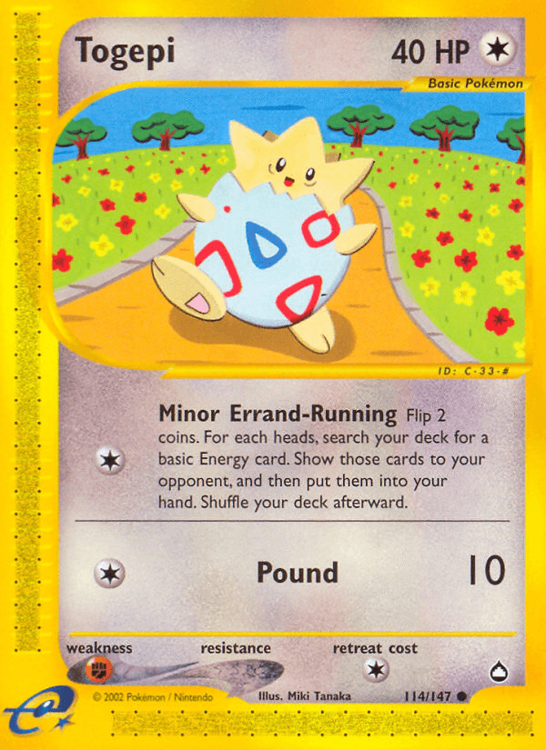 Togepi (114/147) [Aquapolis] (Online Only)