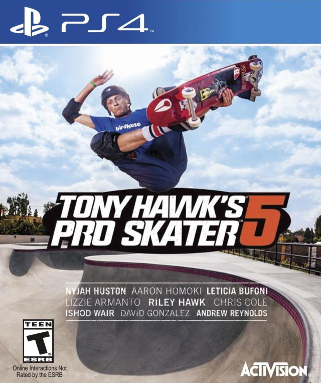 Tony Hawk's Pro Skater 5 (Playstation 4) (Online Only)