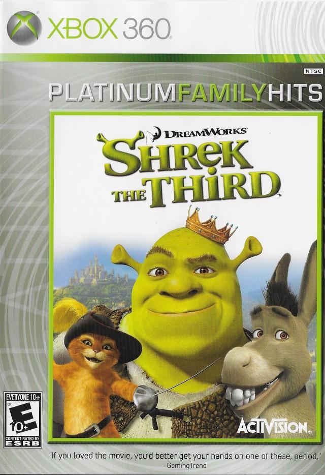 Shrek The Third (Platinum Hits) (Xbox 360) (ONLINE ORDER ONLY)