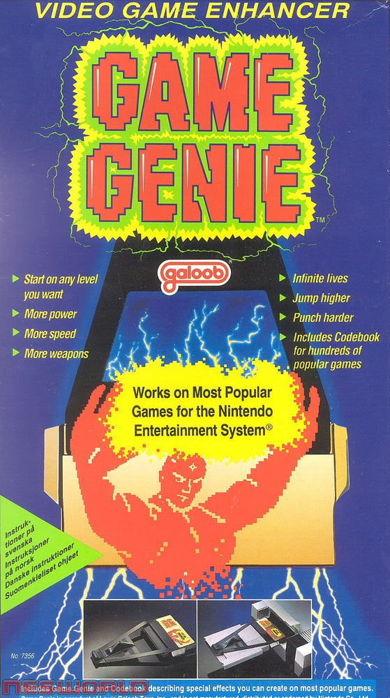 Game Genie (Nintendo NES) (Online Order Only)