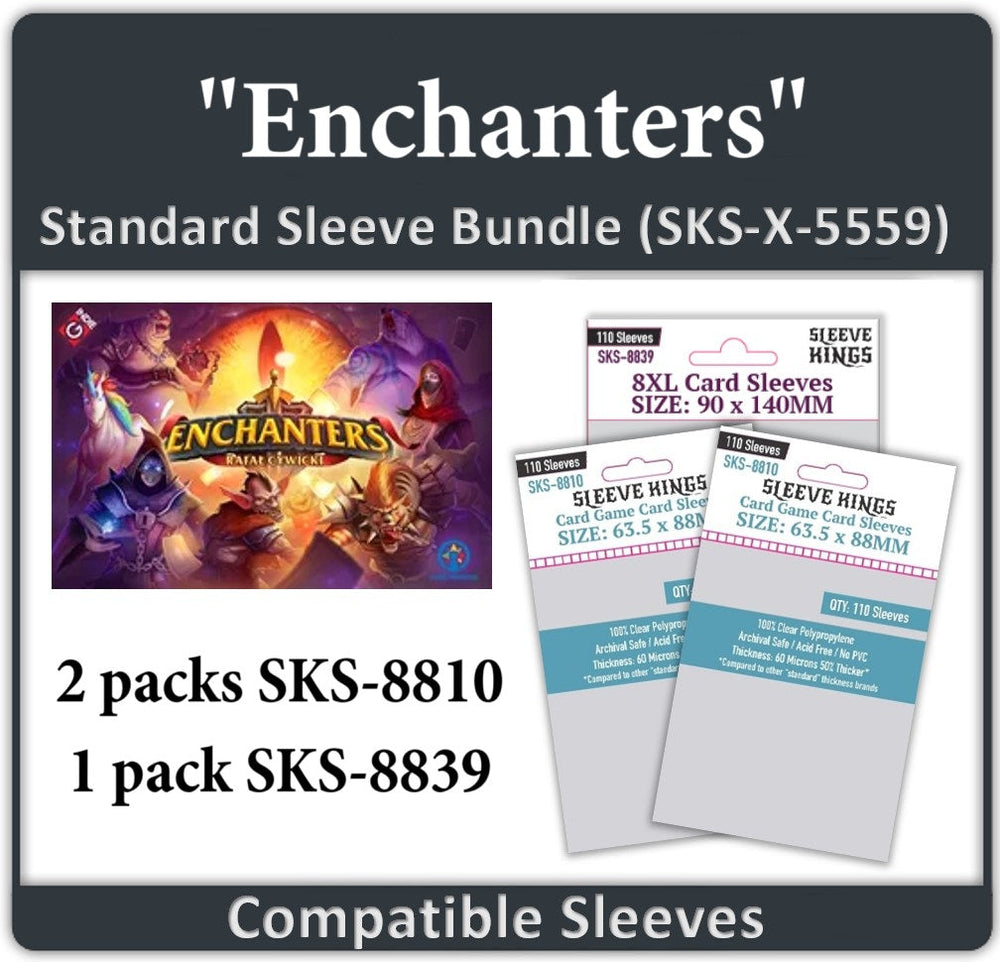 "Enchanters" Compatible Card Sleeve Bundle (8810 X 2 + 8839 X 1) (ONLINE ORDER ONLY)