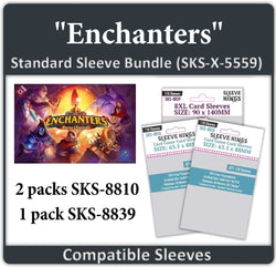 "Enchanters" Compatible Card Sleeve Bundle (8810 X 2 + 8839 X 1) (ONLINE ORDER ONLY)
