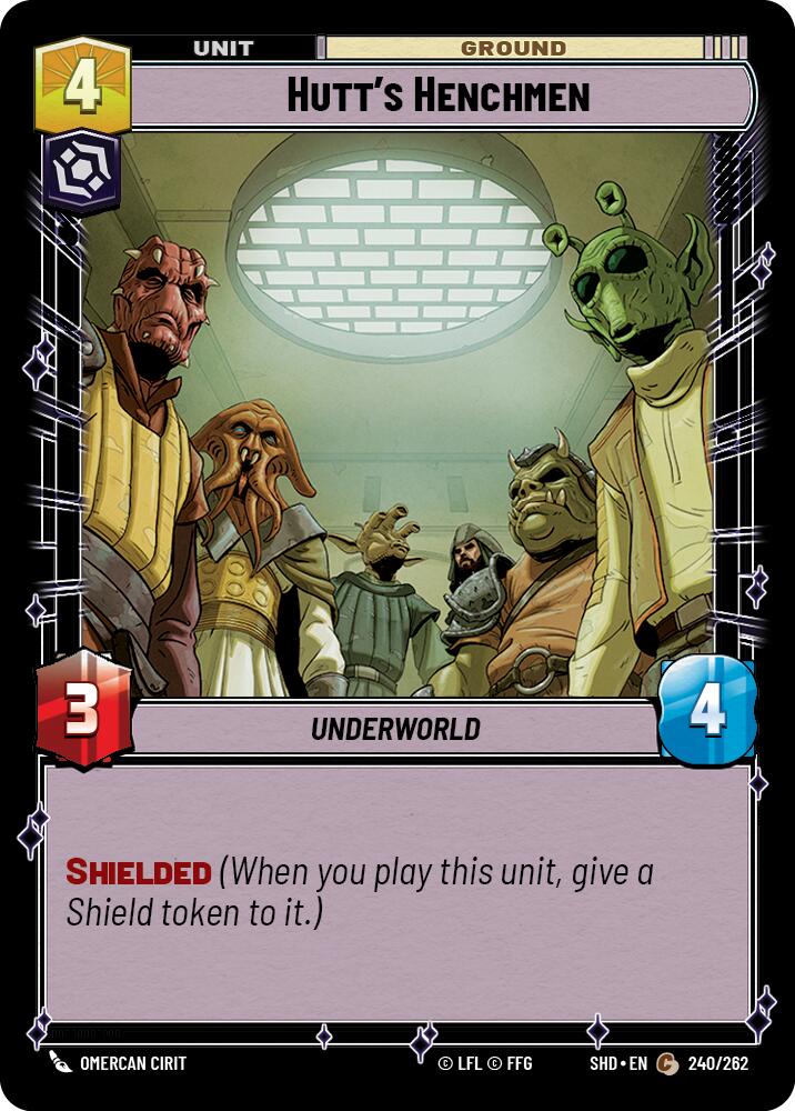 Hutt's Henchmen (240/262) (240/262) [Shadows of the Galaxy]