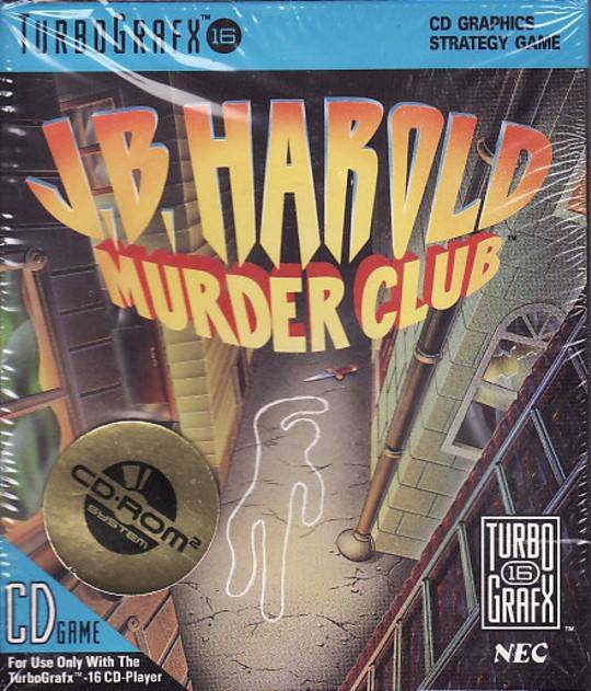 J.B. Harold Murder Club [Super CD] (TurboGrafx-16) (ONLINE ORDER ONLY)