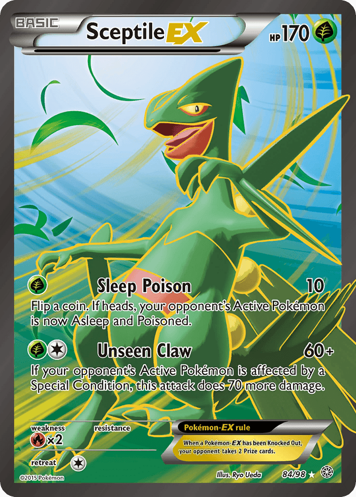 Sceptile EX (84/98) [XY: Ancient Origins] (Online Only)