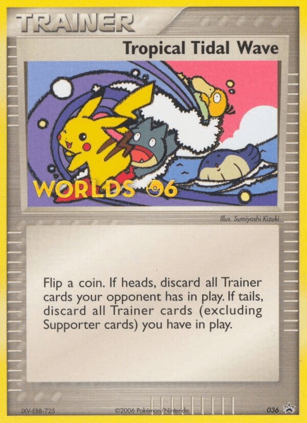 Tropical Tidal Wave (036) [Nintendo: Black Star Promos] (Online Only)