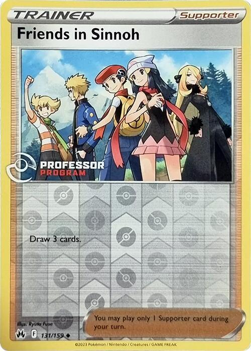 Friends in Sinnoh (131/159) (2023) [Professor Program Promos] (Online Only)