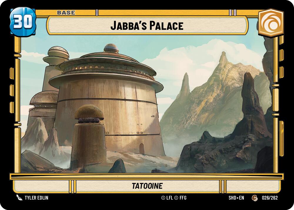 Jabba's Palace // Shield (026 // T02) (026 // T02) [Shadows of the Galaxy]