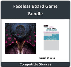 "Faceless" Board Game Compatible Card Sleeve Bundle (8810 X 1) (ONLINE ORDER ONLY)