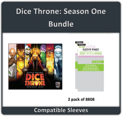 "Dice Throne: Season One" Compatible Card Sleeve Bundle (8808 X 2) (ONLINE ORDER ONLY)