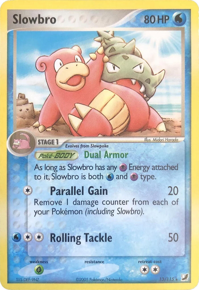 Slowbro (13/115) (Theme Deck Exclusives) [EX: Unseen Forces] (Online Only)