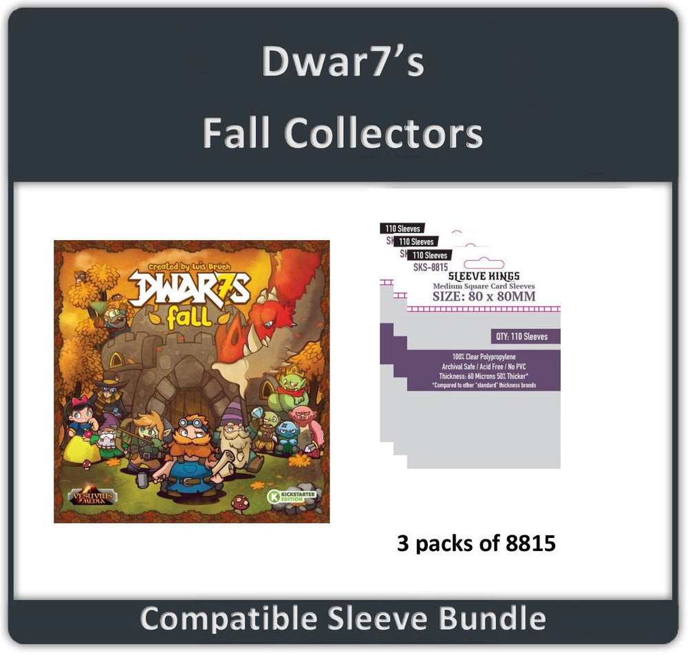 "Dwar7s Fall" Collectors Compatible Sleeve Bundle All In Compatible Sleeve Bundle (8815 X 3)  (ONLINE ORDER ONLY)