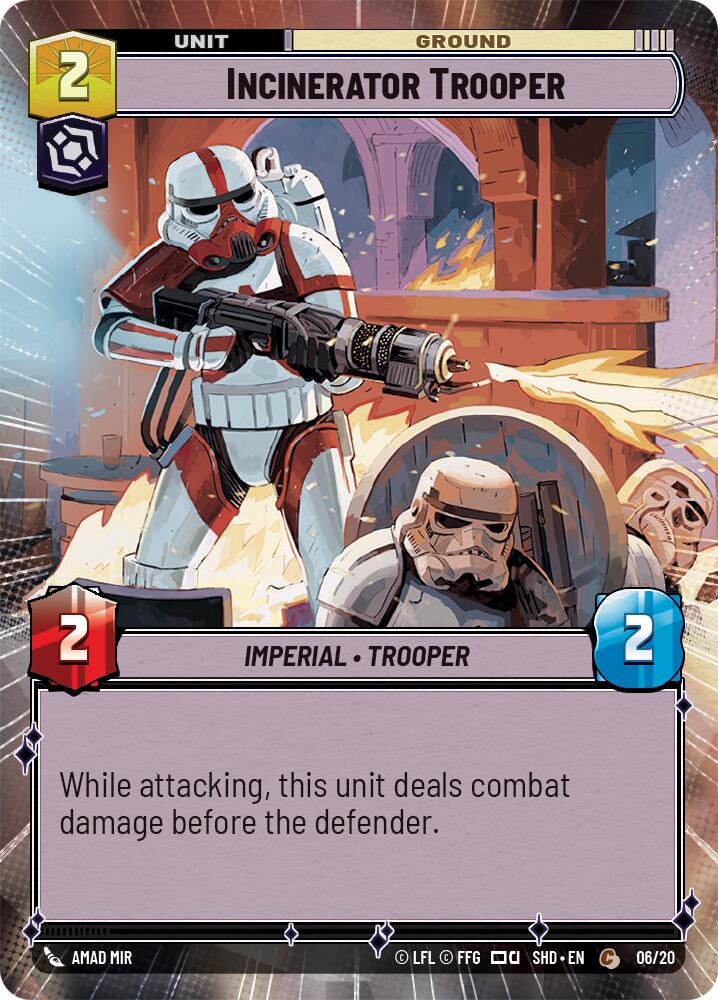 Incinerator Trooper (06/20) (Hyperspace) (06/20) [Shadows of the Galaxy: Weekly Play]