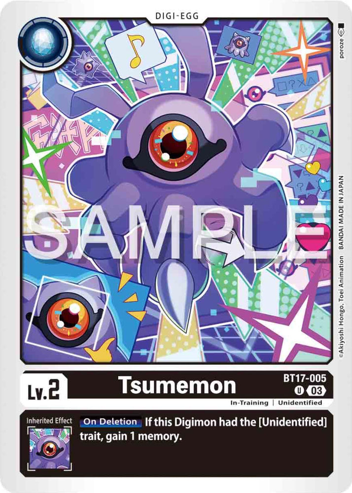 Tsumemon [BT17-005] [Secret Crisis] (ONLINE ORDER ONLY)